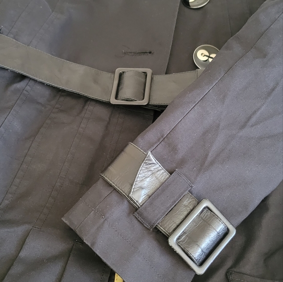 Mackage double-breasted lightweight trench in XS - Picture 14 of 16